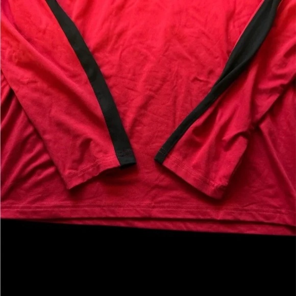 Antigua 49ers Red and Black Quarter-Zip Pullover size large  NFL - Picture 3 of 4